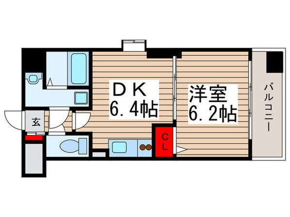 クレール柏の物件間取画像